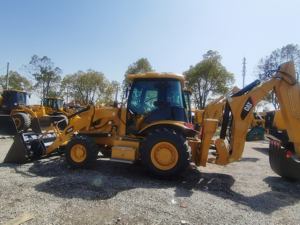 Excavateur polyvalent utilisé de Carter cat420f Excavateur occupé de deux chariots élévateurs en vente bon marché - Product Image 2