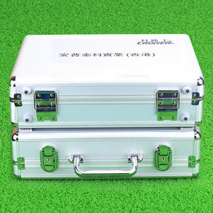 KELUSHI FTTH Glasfaser-Werkzeugkasten Glasfasernetzwerk-Hardware-Werkzeugbox Aluminiumlegierung Glasfaser-Werkzeug Leere Box - Product Image 4