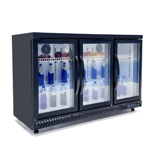 Горячая распродажа: портативный мини-бар для отелей, 80 л, с одной стеклянной дверцей, холодильник-морозильник - Product Image 5