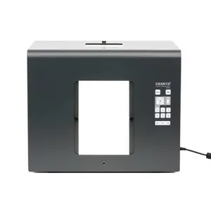 Caixa de luz portátil para estúdio fotográfico de metal durável, caixa de luz para imagem digital sanoto B350