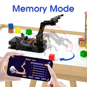 ACEBOTT - Kit de Brazo Robótico de Escritorio Mini, Fabricado en China, para Adultos y Niños, Programación en Python, ESP32, <span class=keywords><strong>4DOF</strong></span>, Educación STEM, <span class=keywords><strong>Robot</strong></span> para Arduino - Product Image 4