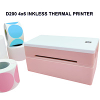 Imprimante d'étiquettes sans encre thermique sans fil Marklife 4x6 pouces, résolution 203 dpi, connectivité PC, SDK, étiquettes de reçus et codes-barres