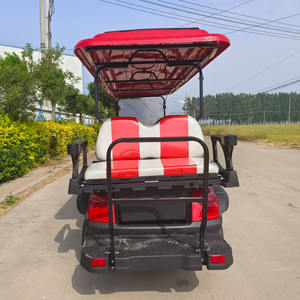 Voiturette de <span class=keywords><strong>golf</strong></span> pour passionnés de <span class=keywords><strong>golf</strong></span>, 4 places, électrique, batterie 48v, écran CarPlay, écran tactile, revêtement en cuir, moteur 3/4KW, 80-100km - Product Image 4