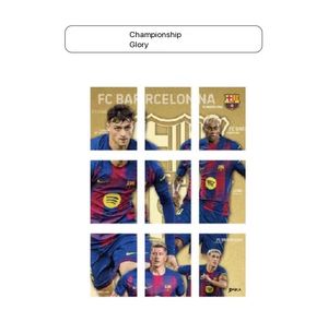 DAKAD 25-26 Daka Barcelona Tarjeta Coleccionable de Firma de <span class=keywords><strong>Messi</strong></span>, Suárez, Neymar, Robinho - Tarjetas de Estrellas del Fútbol de Primera Categoría - Individual de Papel - Product Image 3
