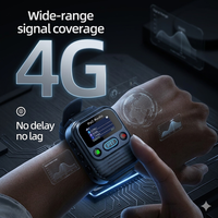 Radio bidirectionnelle portable 4G LTE GaodaPTT, talkie-walkie à portée mondiale, mini bracelet sans fil, fonction Push-to-Talk