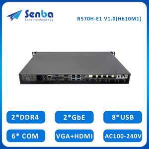 Servidor en rack LGA1700 2 Lan VGA HD 1x PCIE X16 <span class=keywords><strong>AC</strong></span> 110 ~ 220V 1u, H610M1, 2 puertos - Product Image 2
