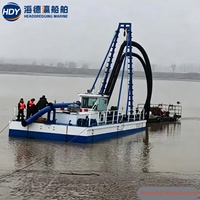 Drague à aspiration de sable exportable à l'échelle mondiale avec certificat CE pour le désagréement des réservoirs et des lacs artificiels et les travaux d'aspiration de sable