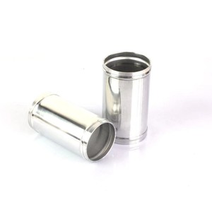 Tubo de entrada de aire de aluminio de 120 mm de longitud para mejora del motor, color plateado, ajuste universal - Product Image 5