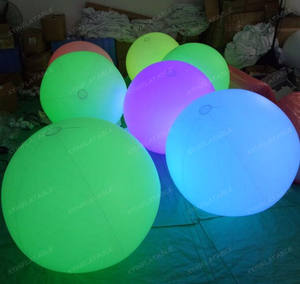 ลูกบอลเป่าลมดิจิตอลระบบสัมผัสเปลี่ยนสีลูกโป่งพองตัวเอง - Product Image 5