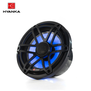 Enceinte marine noire HYANKA MC-65B 6,5'' avec lumière bleue, étanche IP67, enceinte marine pour voiture 6,5 pouces 90db - Product Image 1