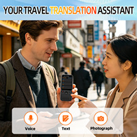 Dispositif de traduction linguistique personnalisé, pas besoin de Wi-Fi, traducteur de poche instantané avec intelligence artificielle, prend en charge 160 langues, traduction vocale en temps réel