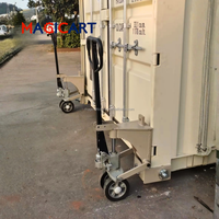 20ft 40ft Container-Lift Hydraulischer Container-Lift 3T 5T 7T 8T Schwenkbares Manuelles Hebesystem für Logistikzentren