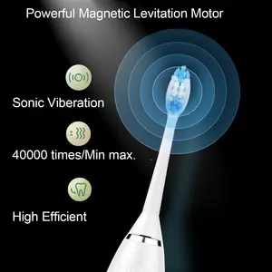 SINBOL Wireless Induction Charge Cordless Automatic Toothbrush Dental Smart Portable Travel Electric Sonic Toothbrush