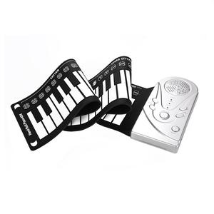 Piano portátil enrollable Con altavoz incorporado, piano de mano plegable Flexible de nivel de entrada, 49 teclas, precio barato, venta al por mayor - Product Image 3