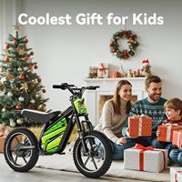 Vélo électrique tout-terrain pour adolescents eAhora 16 pouces, 25 km/h, 36V5AH, 250W, vélo de course électrique, vélo électrique pour enfants
