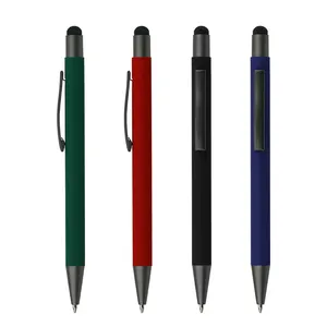China supplier cheap price universal stylus pen metal gel ink ball pen gel pens