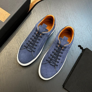 Fabricant de baskets OEM en dropshipping, vente en gros de chaussures classiques pour hommes, baskets en cuir tendance pour le skateboard - Product Image 2