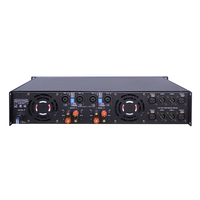 Amplificateur de puissance professionnel 4 canaux 5000 Watts classe D avec construction métallique