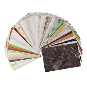 Panel de Pared Decorativo de PVC con Diseño de Mármol y Grano de Piedra UV, Moderno, de Alta Densidad Molecular, para Sala de Estar y Dormitorio, Venta al Por Mayor de Fábrica - Product Image 1