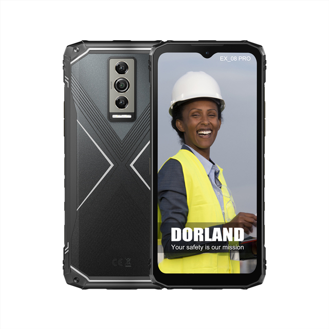 4G Wifi Rugged Android Intrinsically Safe Phone with Octa Core CPU Shockproof IP68 Beautiful Camera Email NFC Gesture Screen