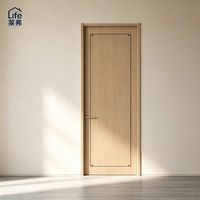 Portes en bois de luxe pour résidences haut de gamme, portes intérieures modernes faciles à entretenir et écologiques pour chambre à coucher, cuisine, salon