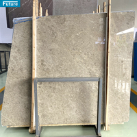 Tundra gris dalle de marbre carreaux de sol taille de coupe naturelle pour salle de bain cuisine comptoir Villa marbre escalier poli mur grande dalle