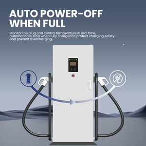 เครื่องชาร์จรถยนต์ไฟฟ้าแบบเร็ว 120 กิโลวัตต์ กระแสตรง รองรับ CCS1 แรงดันไฟฟ้าเข้า 380 โวลต์ มาตรฐาน OCPP1.6j ระดับ 3 สำหรับการใช้งานเชิงพาณิชย์ในกลุ่มยานยนต์ไฟฟ้า - Product Image 2
