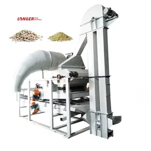Machine d'épluchage des graines de sarrasin, Machine à éplucher les graines de chanvre et tournesol, meilleure qualité, nouveau appareil