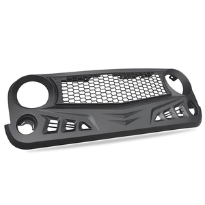 Pour Jeep Jk Wrangler 07-17 Modification de la calandre Gentleman Face avant Calandre Jk Wrangler - Product Image 3