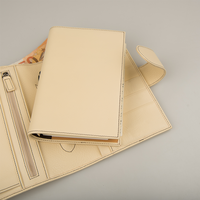 Premium Kalbsleder A5 Ringbuch Notizbuch Anpassbares Personalisiertes Geschenk Blanko Skizzenbuch Agenda Organizer mit Ringeinlage Schreibblöcke