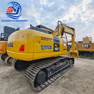 Excavatrice sur chenilles Komatsu PC160 d'occasion en bon état Prix abordable Excavatrice sur chenilles Komatsu PC160 d'occasion à vendre - Product Image 1