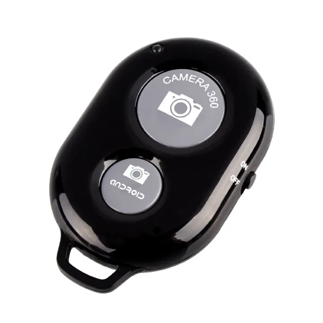 New Bt Wireless Remote Shutter Camera Phone Monopod Selfie Stick Shutter Self-timer Timer Remote Control for Ios Android