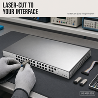 Boîtier de serveur personnalisé en tôle, châssis d'ordinateur industriel, rack de routage, découpe laser, pliage, soudage, poudrage