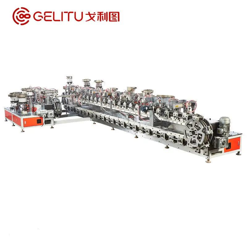 Gelitu China Fabriek Automatische Deur Scharnieren Productie Assemblage Machine Assemblagelijn
