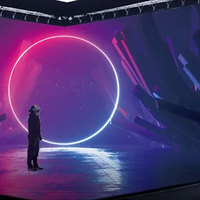 Écran LED géant haute résolution 8K à taux de rafraîchissement élevé, flexible, étanche, pour scène intérieure/extérieure, concerts, SDK OEM IP67