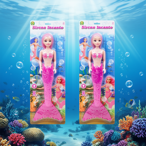 Poupée sirène Sirena Incanto 57 cm, queue rose, jouet pour filles - Product Image 3