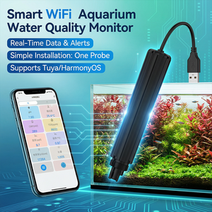 เครื่องวัดคุณภาพน้ำอัจฉริยะ AM8.0pro แบบหลายพารามิเตอร์ ตรวจวัดค่า PH EC TDS ORP และความเค็ม - Product Image 1