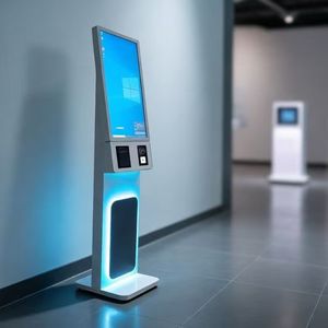 Borne <span class=keywords><strong>de</strong></span> commande interactive 21,5 pouces avec écran tactile, <span class=keywords><strong>paiement</strong></span> numérique et affichage publicitaire à LED – <span class=keywords><strong>Fournisseur</strong></span> OEM - Product Image 4