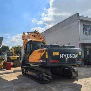 Excavadoras Usadas Hyundai 220LC 9S de 22 Toneladas con Motor Cummins, Excavadora Hidráulica de Orugas en Buen Estado, Lista para Exportar - Product Image 1