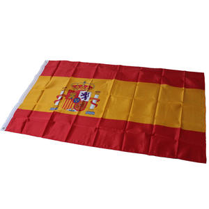 Vendita calda all'ingrosso in poliestere stampa digitale bandiere personalizzate con Logo con stampa personalizzata bandiera della nazione bandiera personalizzata per spagna - Product Image 3