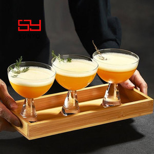 Copas de <span class=keywords><strong>Margarita</strong></span> SIN PLUMERO de Cristal Transparente SUNYO, Copas de Cóctel Gruesas y Sólidas para Bar, Hotel, Restaurante - Product Image 4