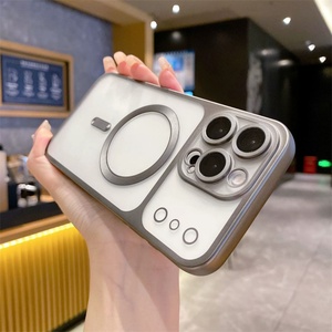 Lens <b>Film</b> Electroplating Tpu Magnetic case for iphone 17,for iphone 17 Camera Lens Protector case - Product Image 6