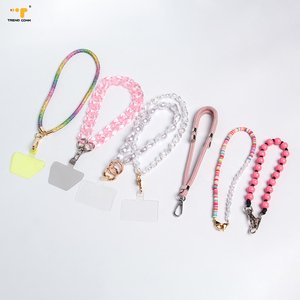 Funda de teléfono móvil Universal, cordón de colores, Soporte para tarjeta, llavero, Clip, desmontable, correa para el cuello, parche - Product Image 4