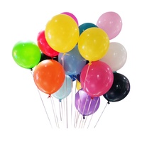 Decoración Temática de San Valentín, Bodas y Navidad de China, Globo Redondo Mate de Colores # 12 Fabricantes para Cumpleaños