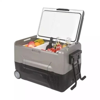 Mini réfrigérateur intelligent pour automobile 12/24v Réfrigérateur portable pour voiture avec compresseur 45L