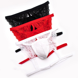Hygieia Custom Mens Calcinha De Renda Sissy Lingerie Roupas para Homens Sexy Lingerie Gay com Garter