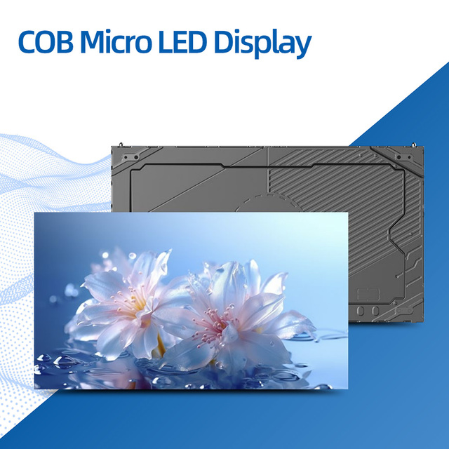 P0.9 P1.2 P1.5 COB Fine Small Pitch Pixel LED Video Microled Wall Full Color Micro Indoor LED Display Screen Panel