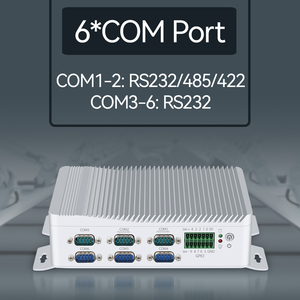 كمبيوتر XCY بدون مروحة i3 6157U J1900 DDR4 رام ثنائي RJ45 LAN RS232 COM GPIO LINUX Minipc - Product Image 3