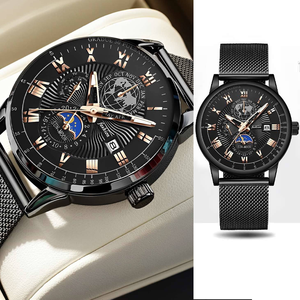 Reloj de Pulsera Deportivo Casual para Hombre de Marca Superior con Correa de Retícula, de Lujo, Impermeable y Luminoso - Product Image 6