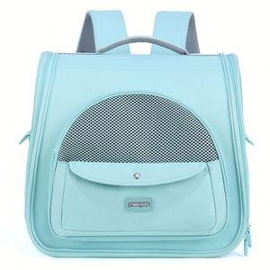 Fashion Waterproof Oxford Material Cat Backpack <b>Pet</b> <b>Carrier</b> Zipper Closure Large Capacity Portable Design for All - Product Image 2